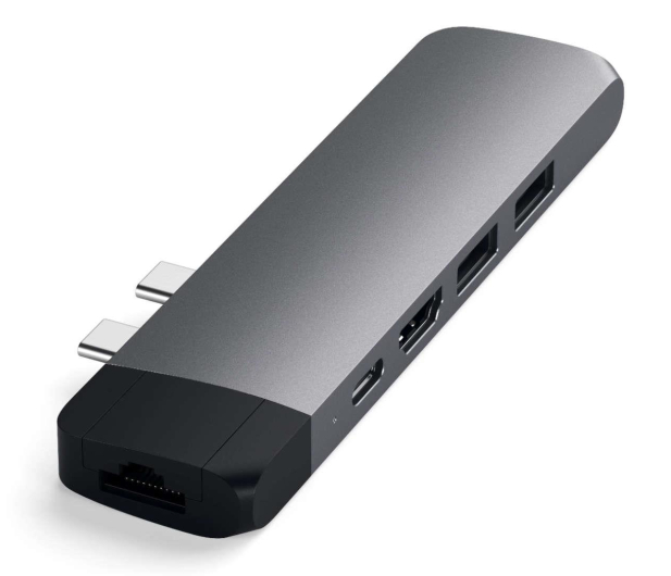 Satechi Pro Hub z Ethernet do MacBook (space gray) - 1209986 - zdjęcie 2